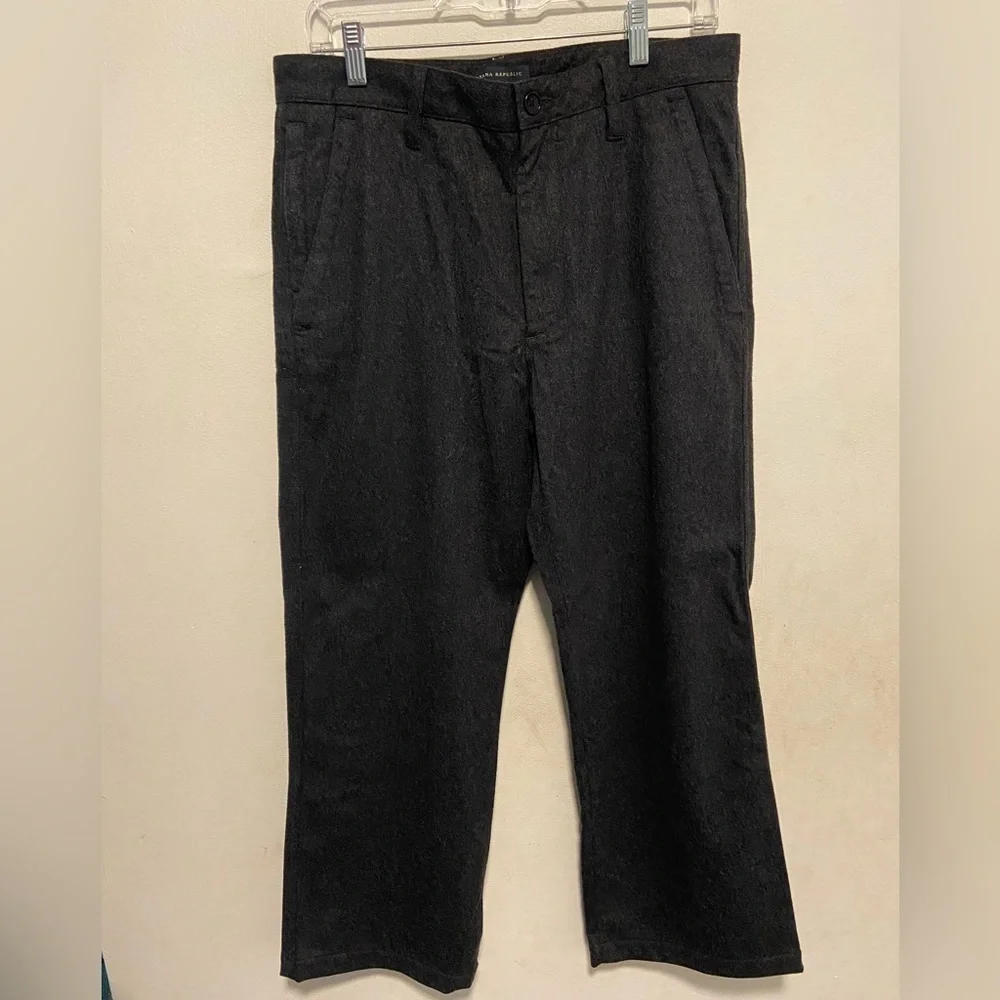 Banana Republic Men’s Wool Blend Casual Office Career Dress Pants Size 31